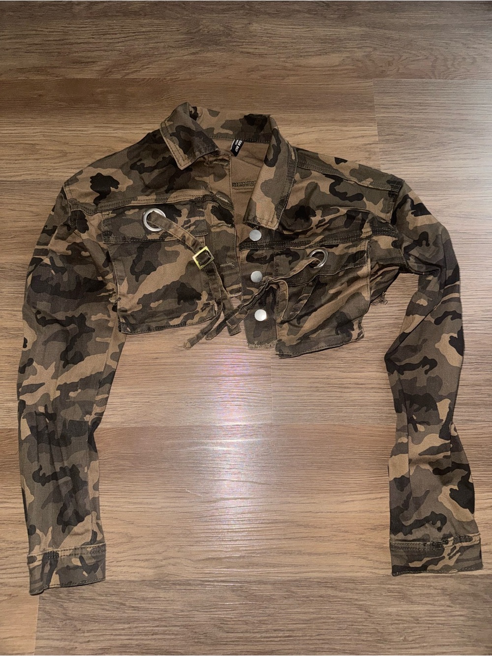 American Bazi Camo Shirt Jacket with Matching Pants- Brown/Olive